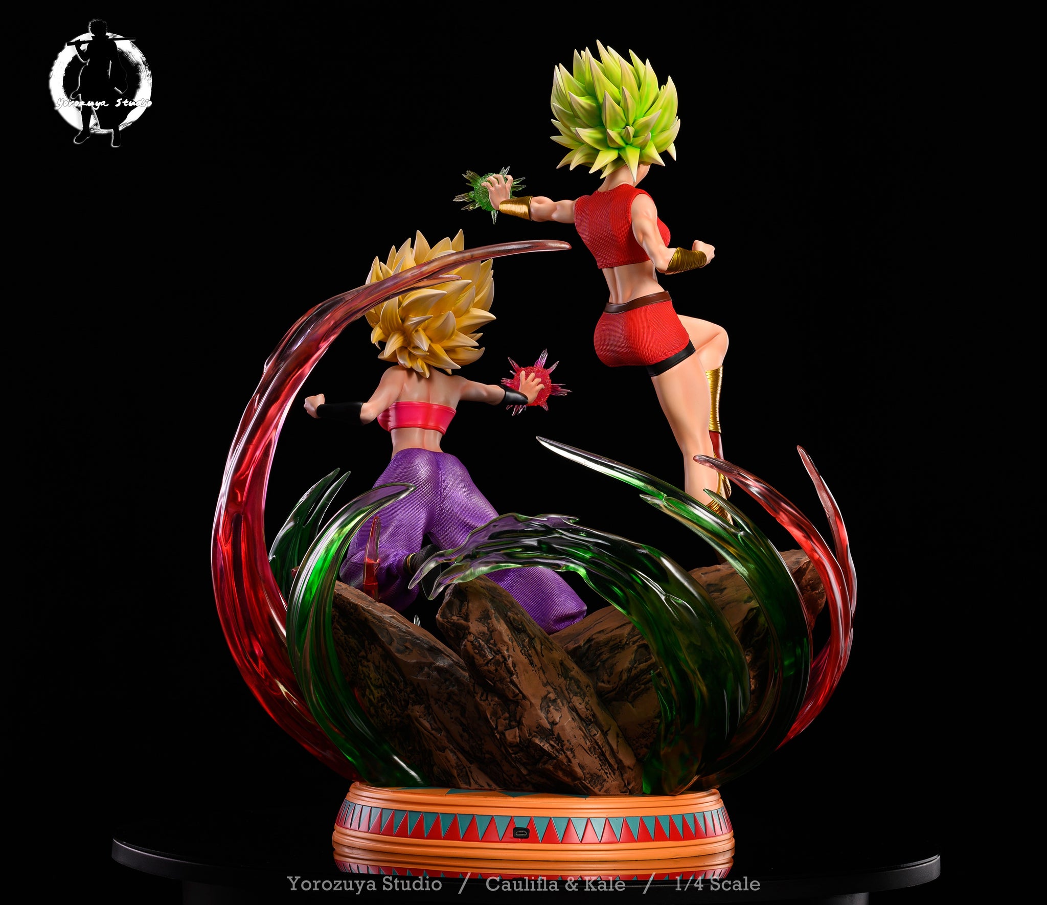 YOROZUYA STUDIO | Kale & Caulifla Resin Statue 1/4 Scale – Yorozuya studios